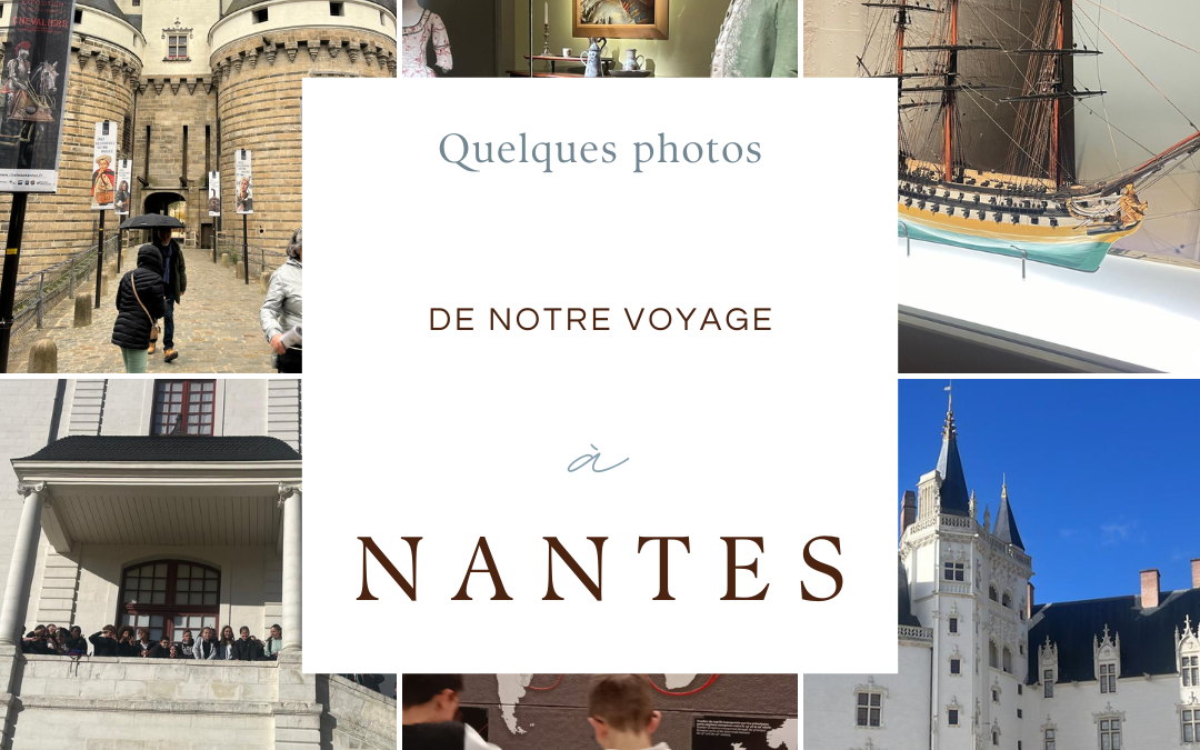 Nos élèves de 4e à la découverte de Nantes